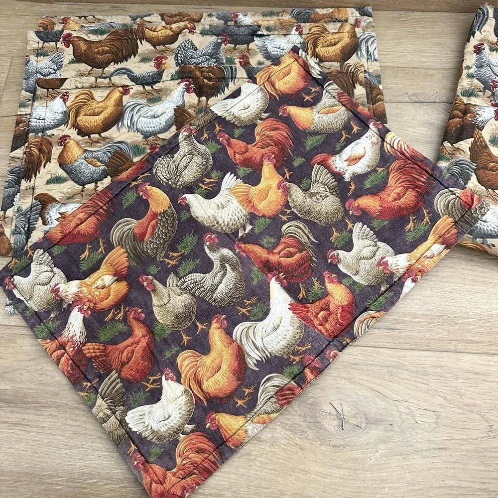 Handmade set placemats